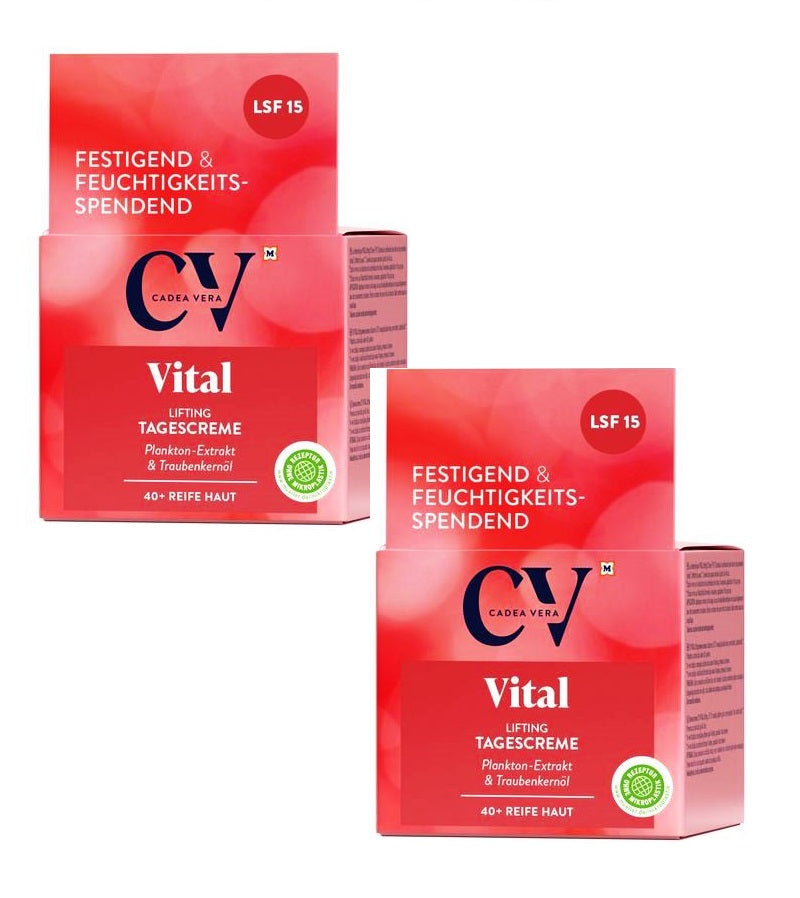 2xPacks CV (CadeaVera) VITAL Lifting Day Cream - 100 ml –