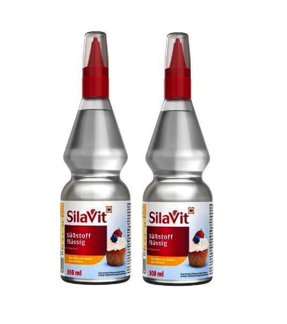 2xPack Silavit Stevia Liquid Sweetener - 260 ml