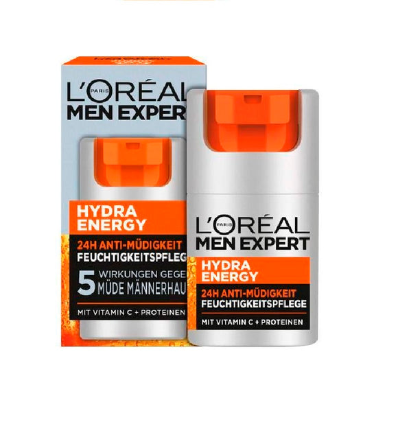 2xPack L'Oréal Men Expert Hydra Energy Day Care Face 24H - 100 ml