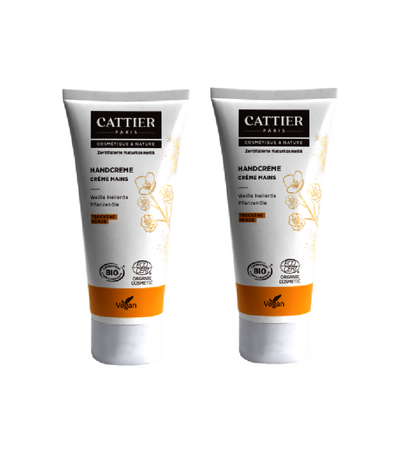 2xPack Cattier Hand Cream for Dry Skin - 150 ml