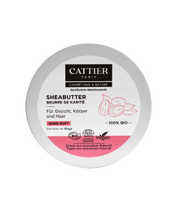 Cattier Organic Shea Butter Body, Face and Hair Cream - 100 g