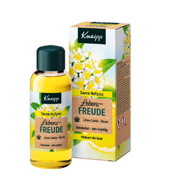 2xPack Kneipp Joy of Life, Sauna Fusion Bath Oil - 200 ml