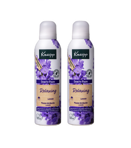 2xPack Kneipp Relaxing Lavender Shower Foam - 400 ml