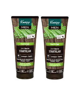 2xPack Kneipp Men 2in1 Ready to Go  Shower Gel - 400 ml