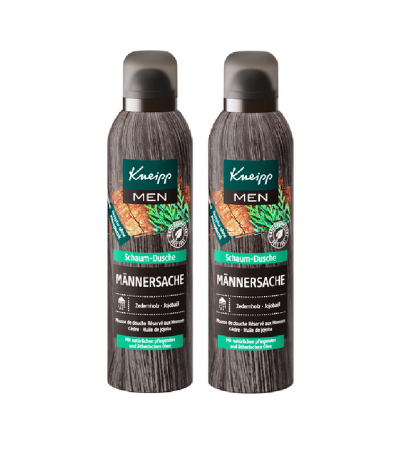 2xPack Kneipp 'Men's Business' Shower Foam - 400 ml