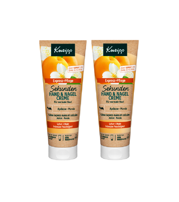 2xPack Kneipp Seconds Hand & Nails Cream - 150 ml