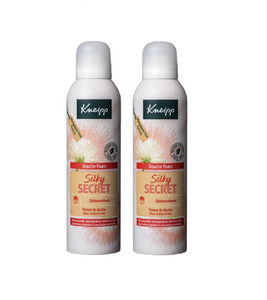 2xPack Kneipp Silky Secret Shower Foam - 400 ml