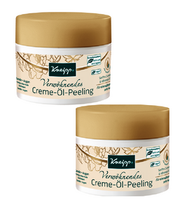 2xPack Kneipp Pampering Camellia & Argan Body Peeling Creams - 400 ml