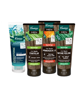 4xPack Kneipp Men's Shower Gift Set - 800 ml