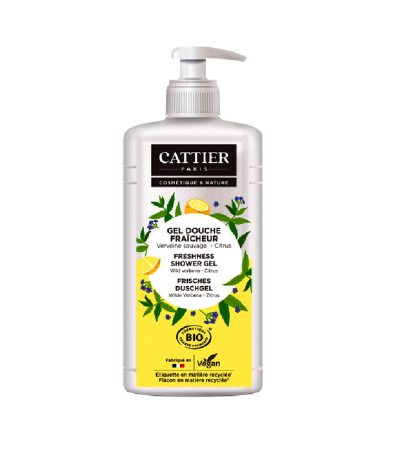 Cattier Organic Wild Verbena Citrus Shower Gel - 1 L