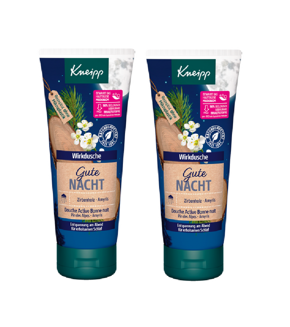 2xPack Kneipp Good Night Active Shower Gel - 400 ml