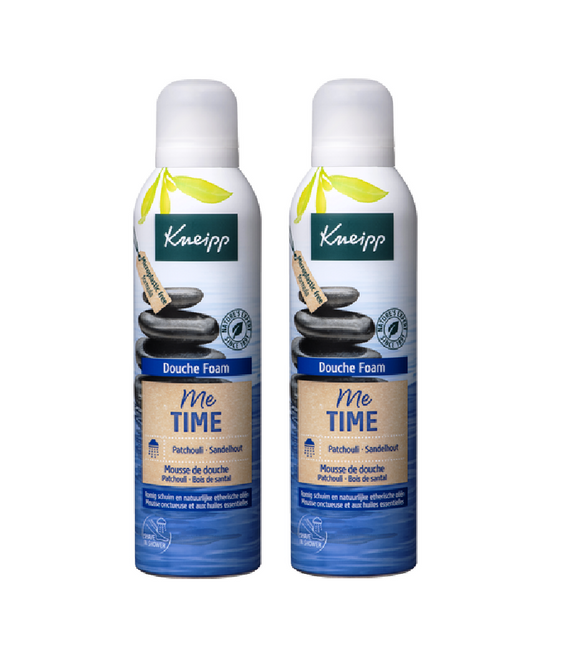 2xPack Kneipp Me-Time Shower Foam - 400 ml