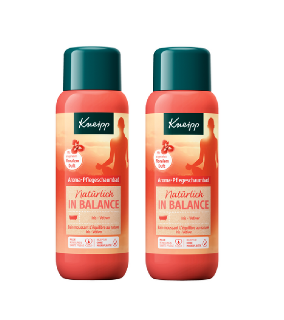 2xPack Kneipp Of Course in Balance Aroma Care Bath Foam - 800 ml