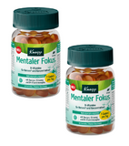 2xPack Kneipp Mental Focus Gummies - 60 Pieces