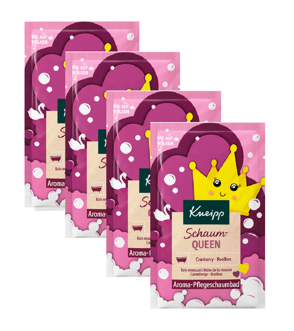 4xPack Kneipp Foam Queen Aroma-Care Bubble Bath for Kids - 200 ml