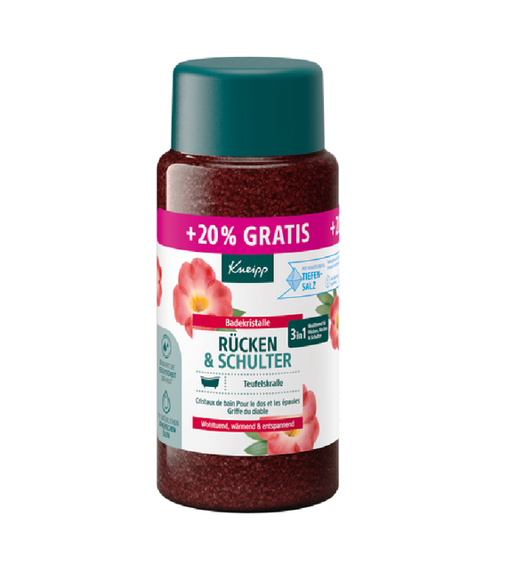 Kneipp Back & Shoulder Bath Crystals - 720 g