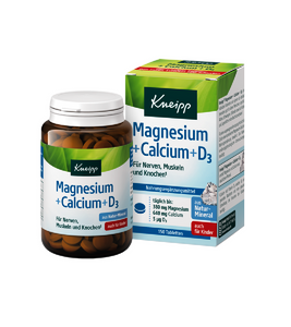 2xPack Kneipp Magnesium+Calcium+D3 - 300 Tablets