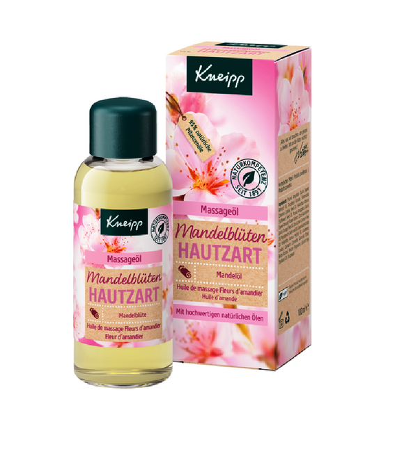 2xPack Kneipp Almond Blossom Skin-Soft Massage Oil - 200 ml