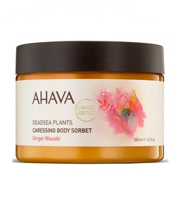AHAVA Deadsea Plants Caressing Body Sorbet with Ginger Wasabi - 350 g