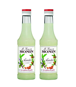 2xPack ALMOND Aroma Coffee Flavor Syrup from Monin - 500 ml