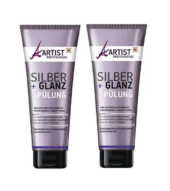 2xPack ARTIST Professional Silver + Shine Conditioner - 400 ml