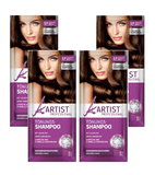 4xPack ARTIST Professional Tinting Shampoo - 5 Shades