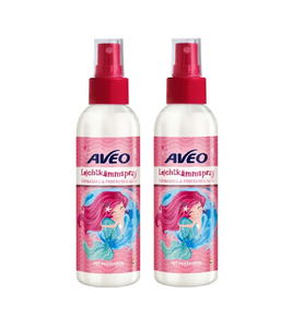 2xPack AVEO Kids Easy Combing Hair Spray - 300 ml