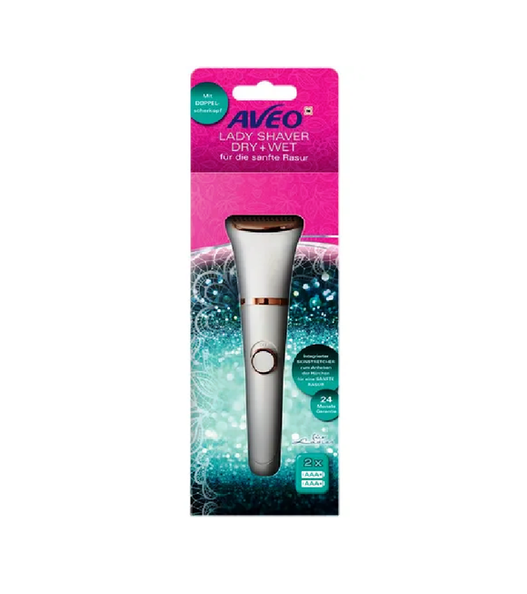 Aveo Lady Shaver Dry + Wet Rose Gold