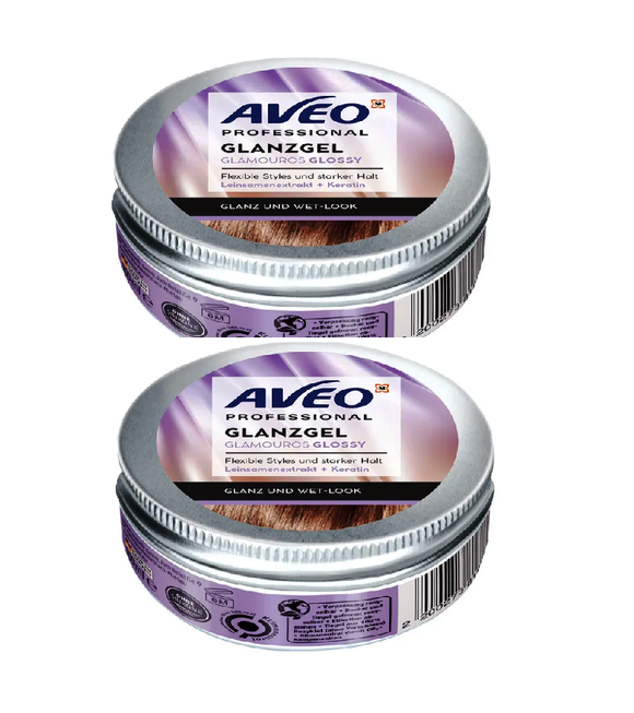 2xPack AVEO Professional Shine Gel Glamorous Glossy - 200 ml