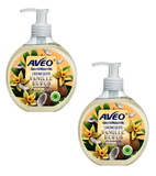 2xPack AVEO Cream Soap Vanilla & Coconut - 1000 ml