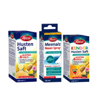 ABTEI Family Value Pack Cough Syrup for Adults and Kids + Sea Salt Nasal Spray