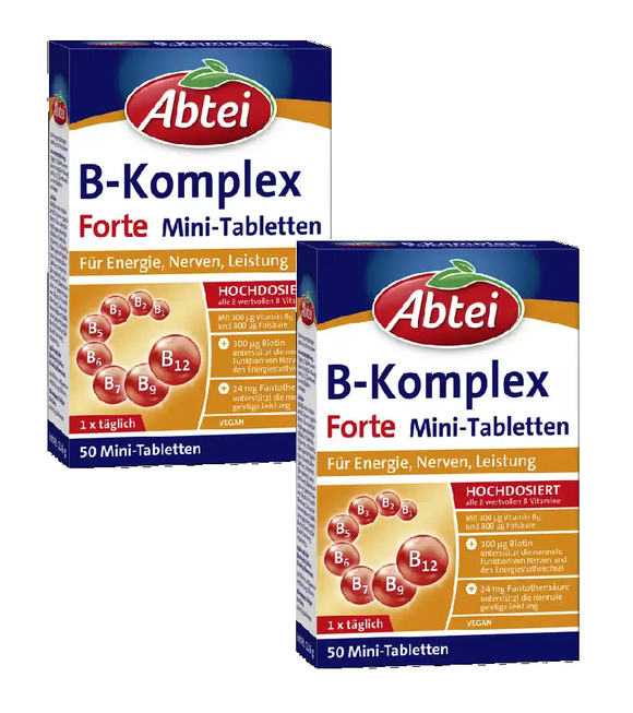 2xPack ABTEI B-Complex Forte Mini Tablets - 100 Pcs