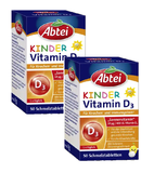 2xPacks ABETI Children's Vitamin D3 - 100 Pcs