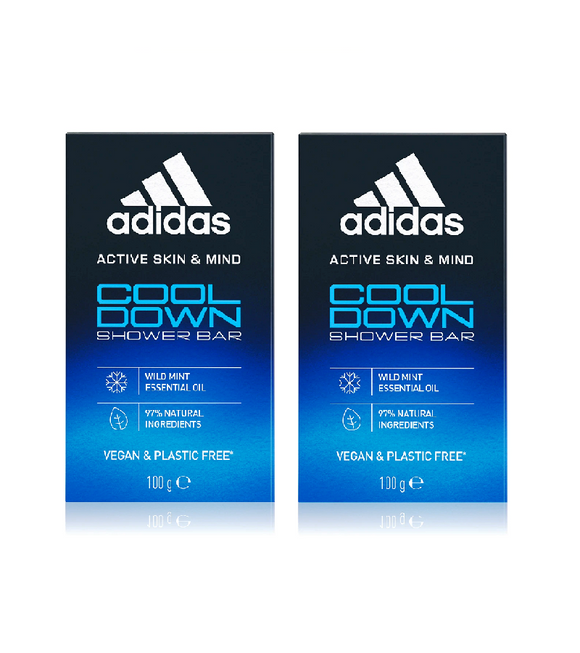 2xPack Adidas Cool Down Bars of Soap - 200 g