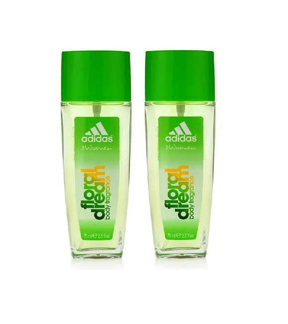 2xPack Adidas Floral Dream Deodorant with Atomizer - 150 ml