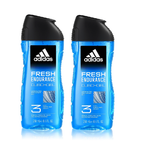 2xPack Adidas Fresh Endurance Shower Gel - 500 ml