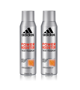 2xPack Adidas Power Booster 72H Antiperspirant Deodorant Spray - 300 ml