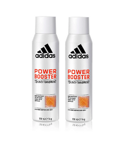 2xPack Adidas Power Booster Deodorant Spray - 300 ml