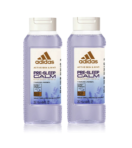 2xPack Adidas Pre-Sleep Cal Shower Gel - 500 ml