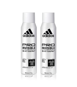 2xPack Adidas Pro-Invisible 48-H Transpirant Deodorant Spray - 300 ml