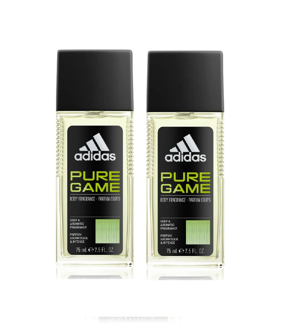 2xPack Adidas PureGames Edition 2022 Deodorant with Atomizer - 150 ml