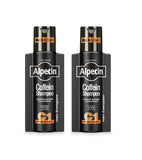 2xPacks Alpecin Caffeine Shampoo C1 Black Edition - 500 ml