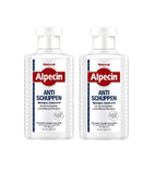 2xPacks Alpecin Concentrate Medicinal Anti-Dandruff Shampoo - 400 ml