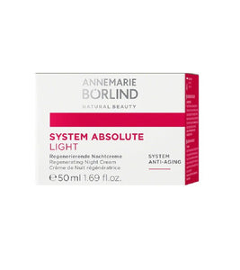 ANNEMARIE BÖRLIND SYSTEM ABSOLUTE SYSTEM  LIGHT Regenerating Night Cream - 50 ml