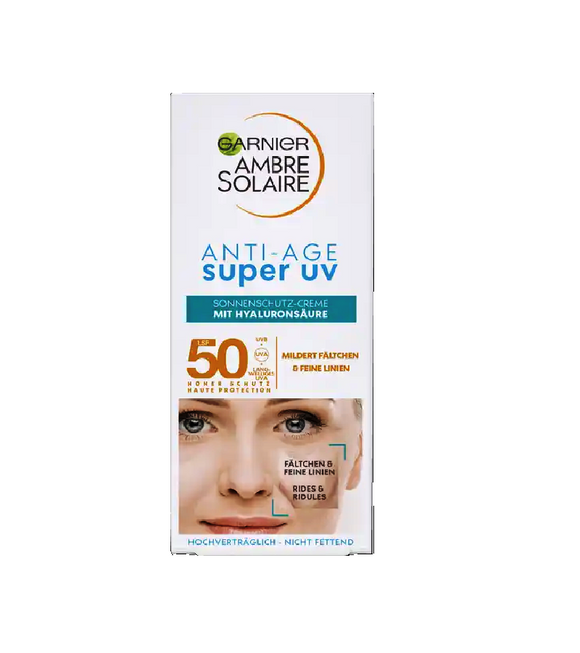 Garnier Anti-Age Super UV Sun Protection Cream SPF 50+ - 50 ml