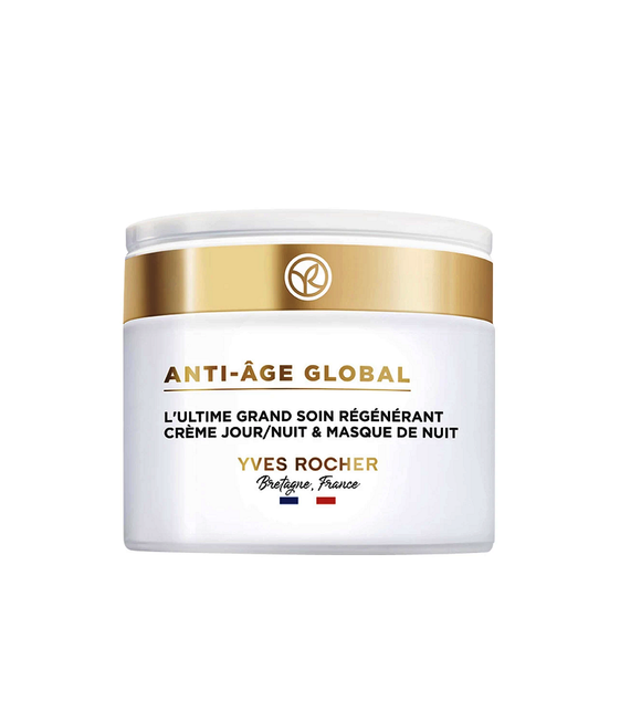 Yves Rocher Anti-Âge Global Regenerating Ultra-Intensive Care Day/Night Mask - 75 ml