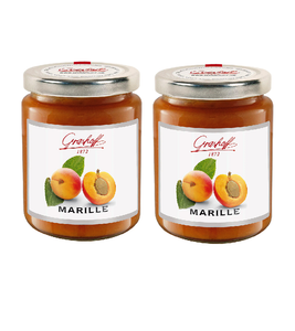 2xPack Grashoff Apricot Jam Spread - 500 g