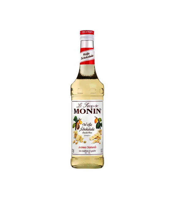 WHITE CHOCOLATE Aroma Coffee Flavor Syrup from Monin - 700 ml