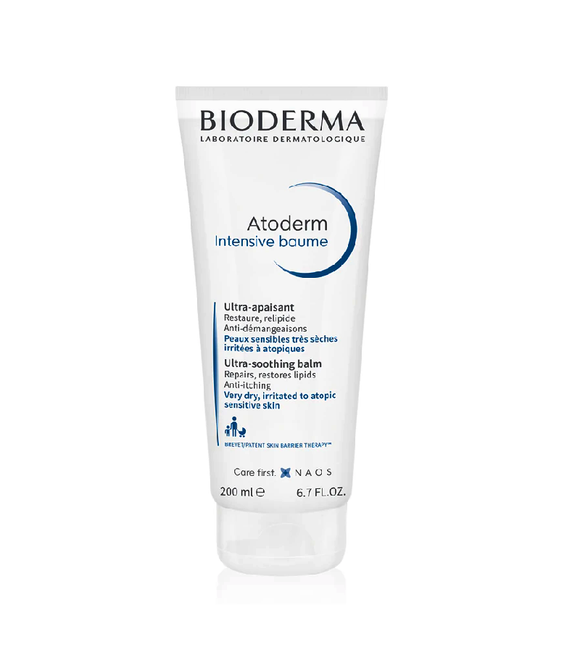 Bioderma Atoderm Intensive Baume Intensive Soothing Balm for Very Dry, Sensitive and Atopic Skin - 75 to 500 ml