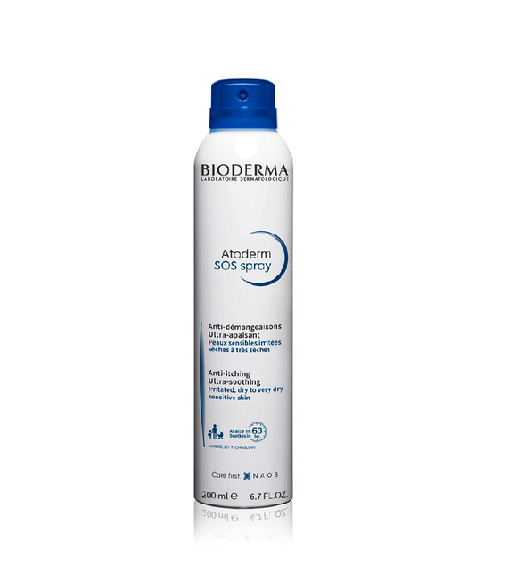 Bioderma Atoderm SOS Spray for Immediate itching Relief - 200 ml (Copy)